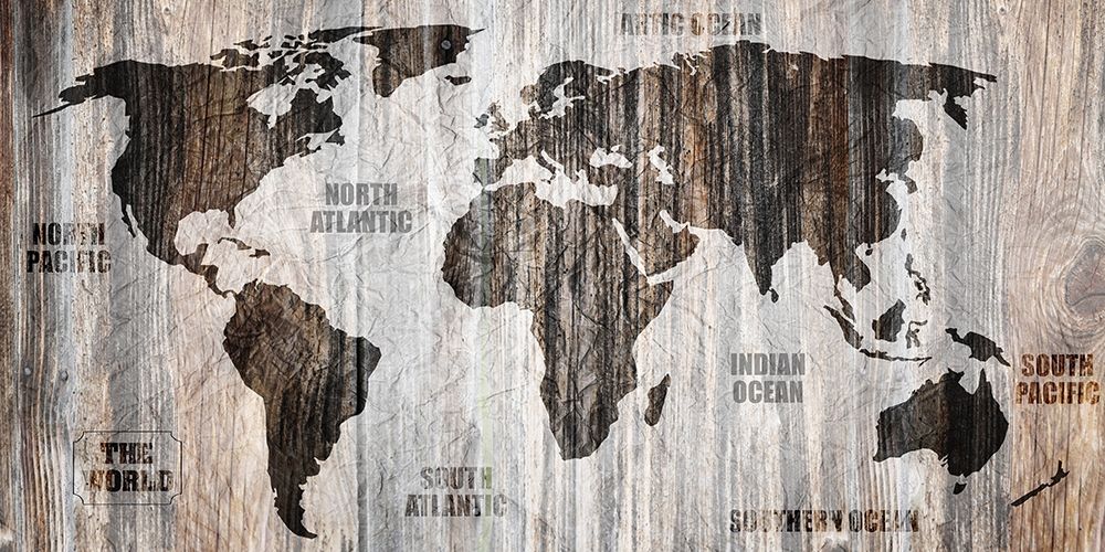 The World v1 art print by Kimberly Allen for $57.95 CAD