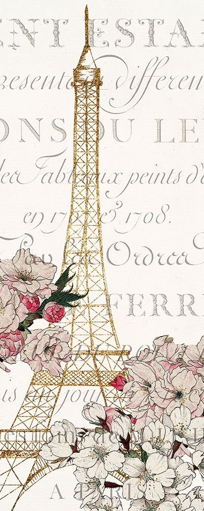 Cherry Blossom Paris 1 art print by Kimberly Allen for $57.95 CAD