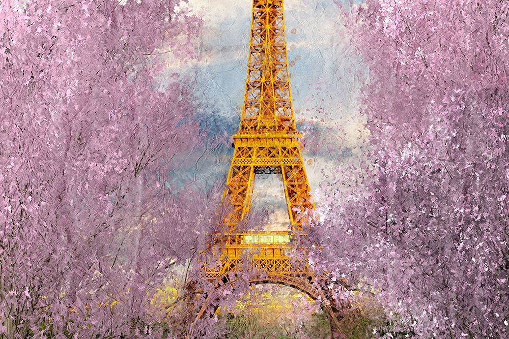 Paris in Bloom art print by Kimberly Allen for $57.95 CAD