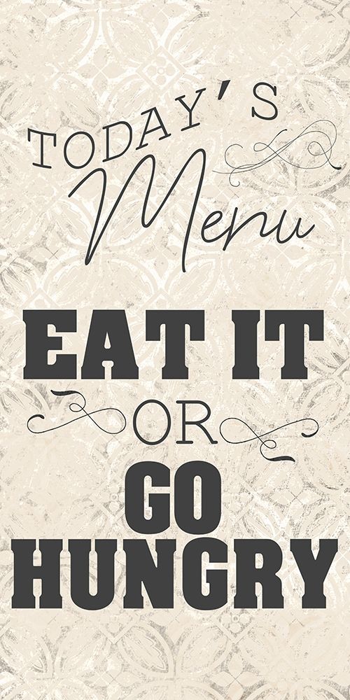 Todays Menu art print by Kimberly Allen for $57.95 CAD