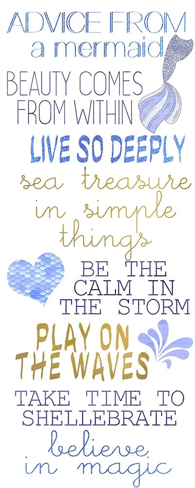 Mermaid Advice v2 art print by Kimberly Allen for $57.95 CAD