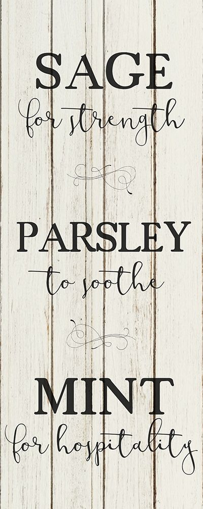 Herbs For 1 art print by Kimberly Allen for $57.95 CAD