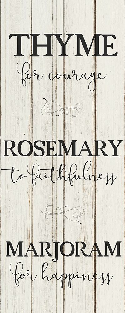 Herbs For 2 art print by Kimberly Allen for $57.95 CAD