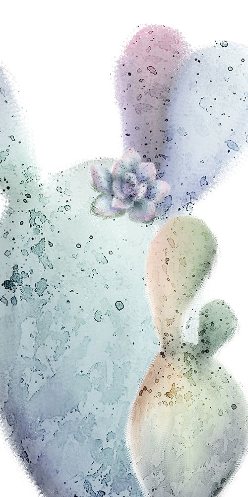 Succulent Speckled 1 art print by Kimberly Allen for $57.95 CAD
