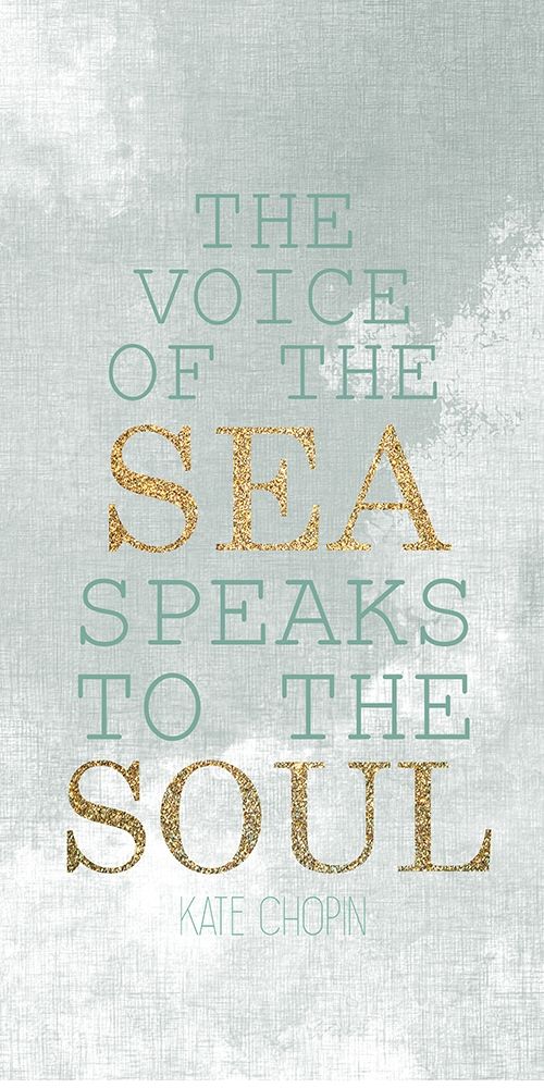 The Voice of the Sea 3 Gold art print by Kimberly Allen for $57.95 CAD