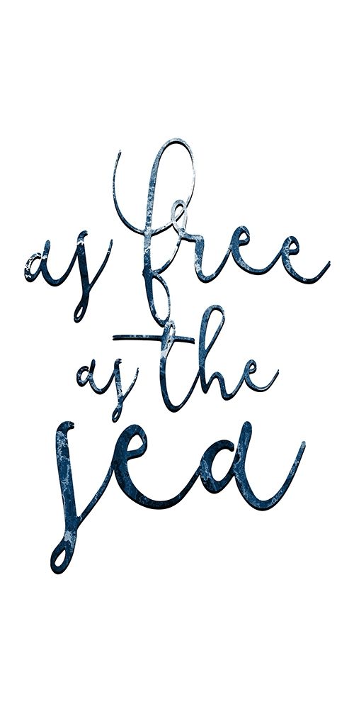 Free as the Sea 1 art print by Kimberly Allen for $57.95 CAD