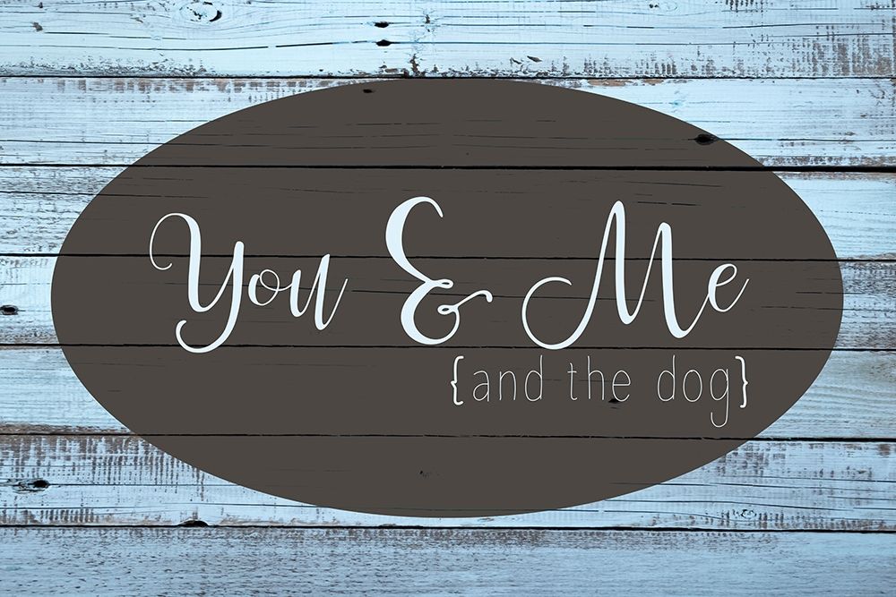 You and Me and the Dog art print by Kimberly Allen for $57.95 CAD