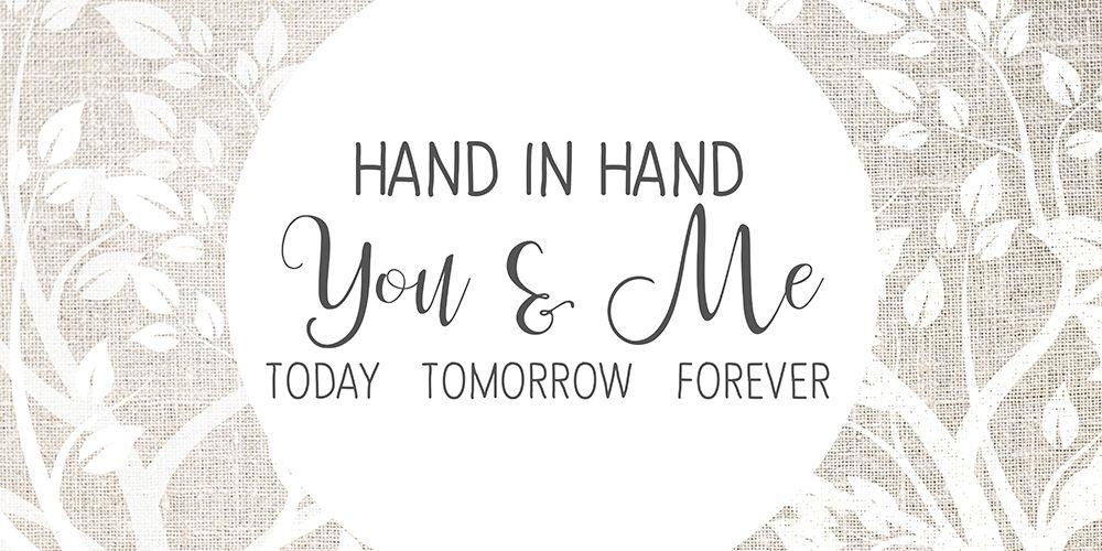 Hand in Hand art print by Kimberly Allen for $57.95 CAD