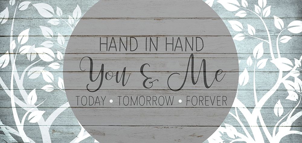 Hand in Hand art print by Kimberly Allen for $57.95 CAD