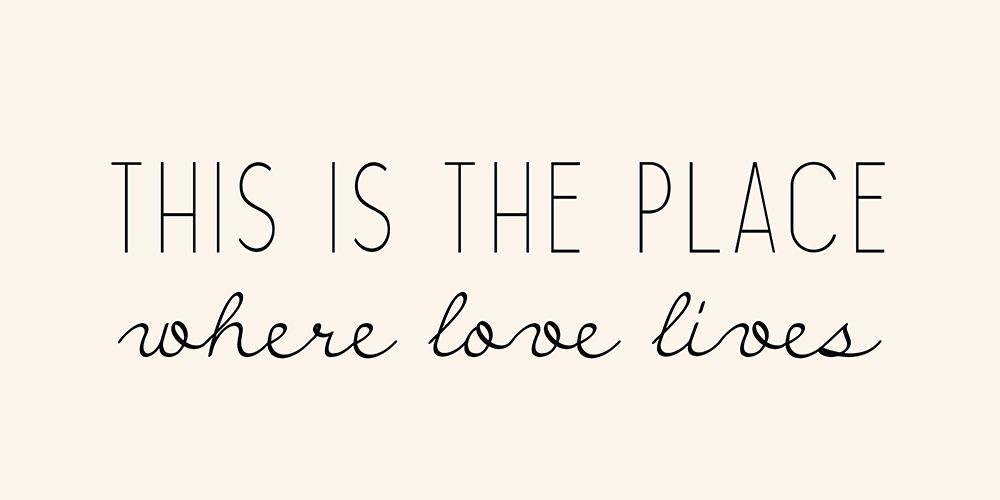 Where Love Lives art print by Kimberly Allen for $57.95 CAD