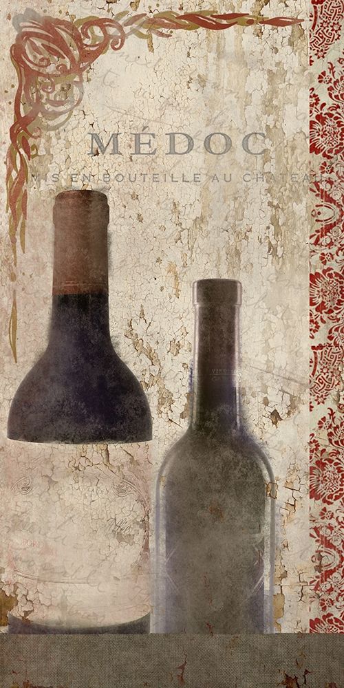 Vintage Wine art print by Kimberly Allen for $57.95 CAD