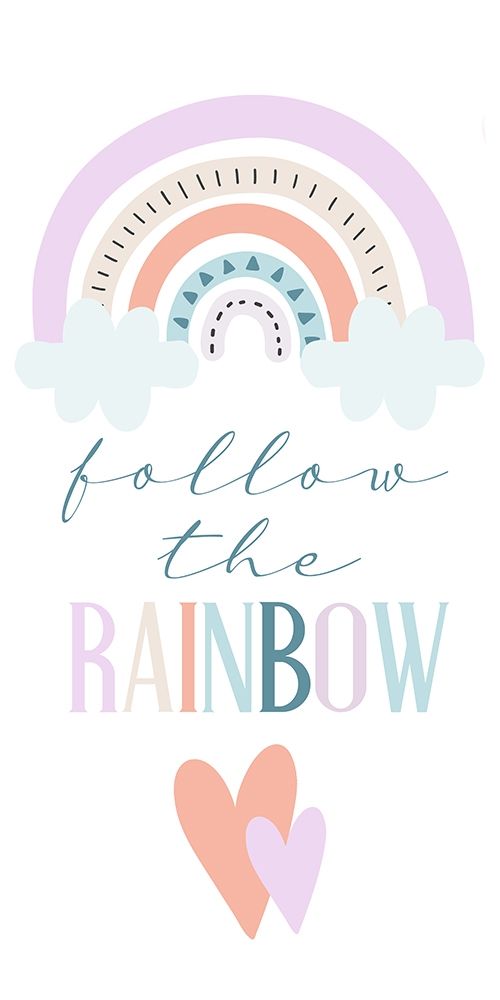 Follow the Rainbow 1 art print by Kimberly Allen for $57.95 CAD