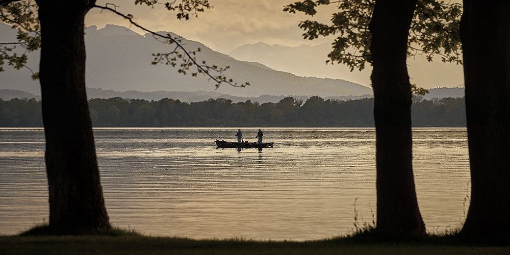 Out Fishing v2 art print by Kimberly Allen for $57.95 CAD
