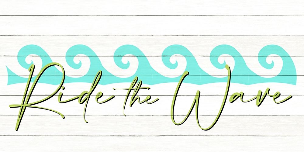 Ride the Wave art print by Kimberly Allen for $57.95 CAD