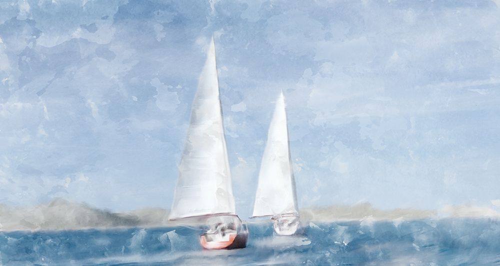 Sailing art print by Kimberly Allen for $57.95 CAD