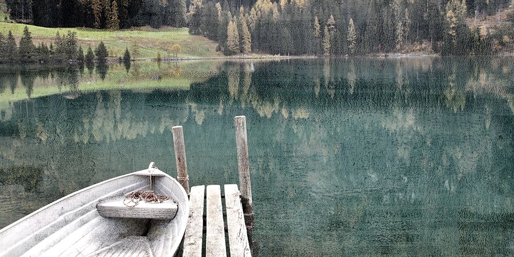 Boat Dock art print by Kimberly Allen for $57.95 CAD