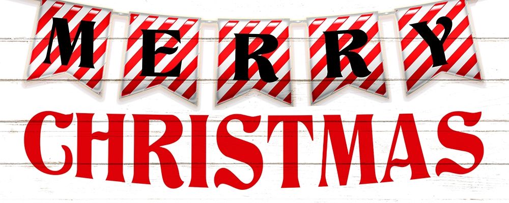 Merry Christmas Canes art print by Kimberly Allen for $57.95 CAD