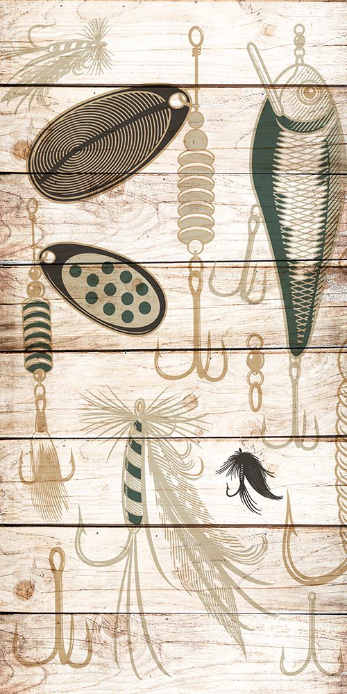 Fishing Panel 2 art print by Kimberly Allen for $57.95 CAD