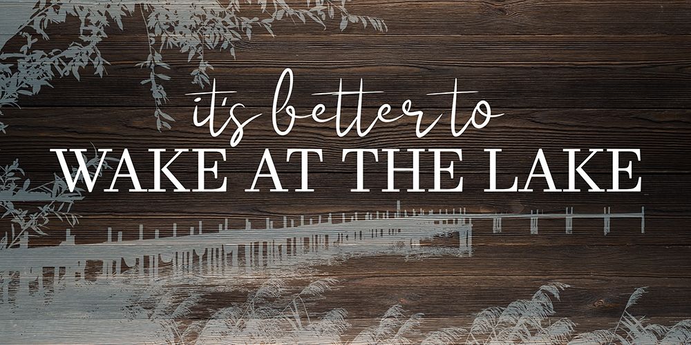 Wake at the Lake art print by Kimberly Allen for $57.95 CAD