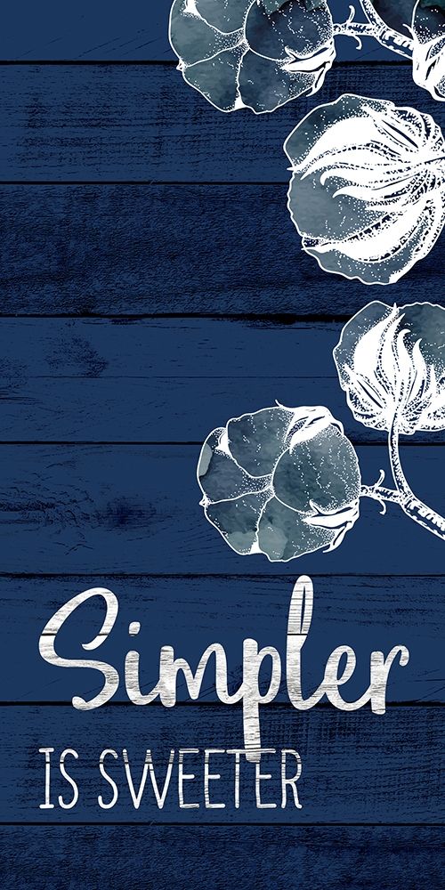 Simpler is Sweeter art print by Kimberly Allen for $57.95 CAD
