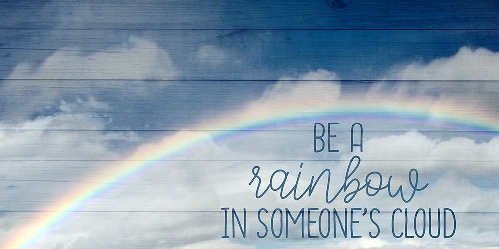 Be A Rainbow art print by Kimberly Allen for $57.95 CAD