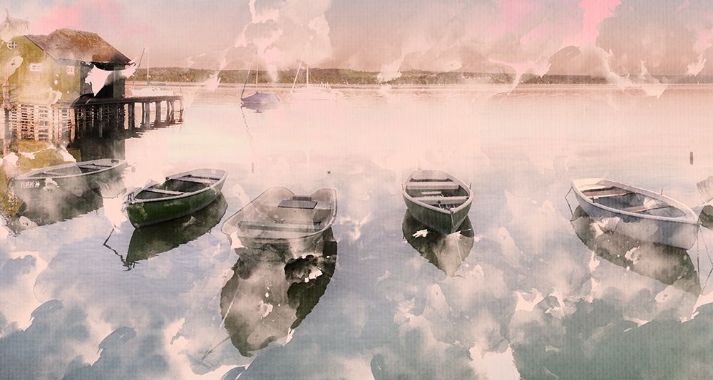 Day On The Lake art print by Kimberly Allen for $57.95 CAD