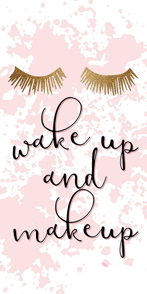 Make UP art print by Kimberly Allen for $57.95 CAD