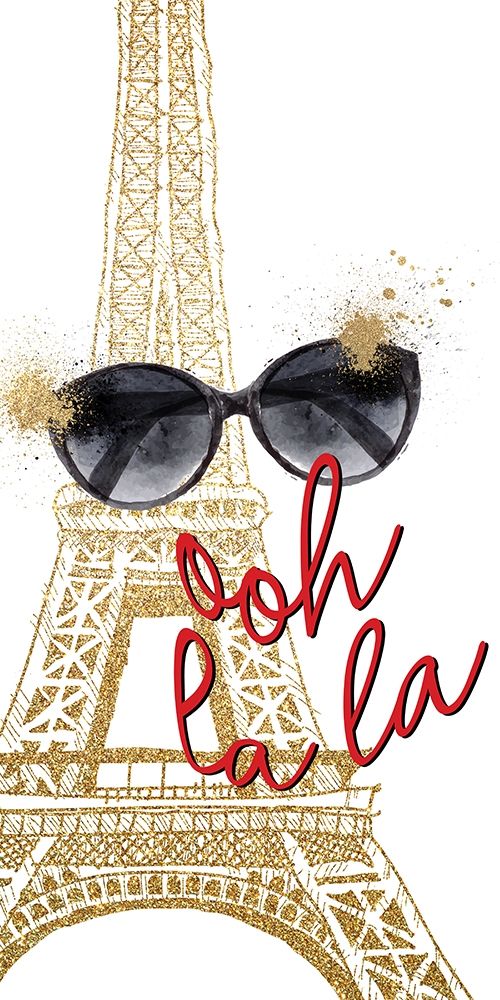 I Love Paris 3 art print by Kimberly Allen for $57.95 CAD