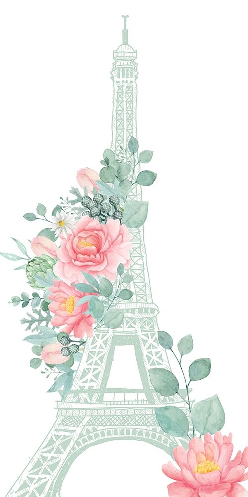 Mint Paris 1 art print by Kimberly Allen for $57.95 CAD