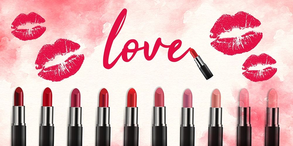 Love Lipstick V2 art print by Kimberly Allen for $57.95 CAD
