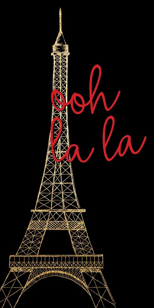 I Love Paris 3 V2 art print by Kimberly Allen for $57.95 CAD