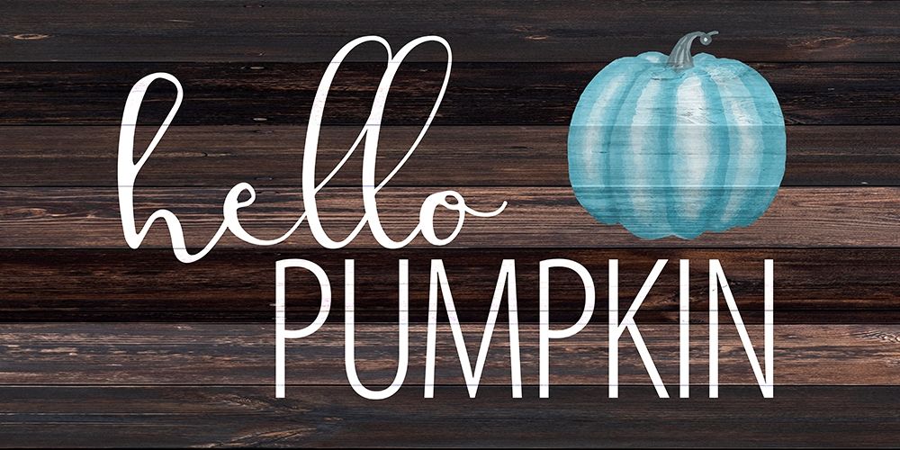 Hello Pumpkin art print by Kimberly Allen for $57.95 CAD