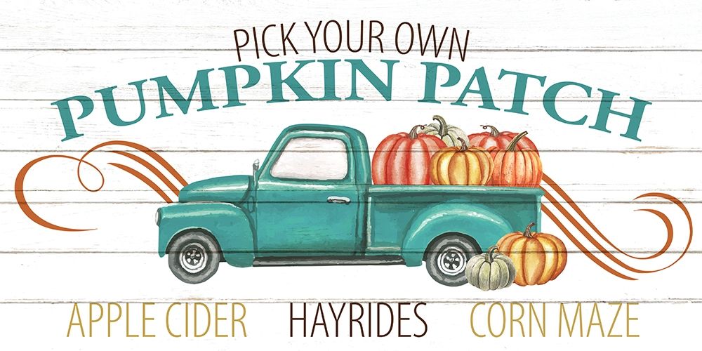Pumpkin Patch art print by Kimberly Allen for $57.95 CAD