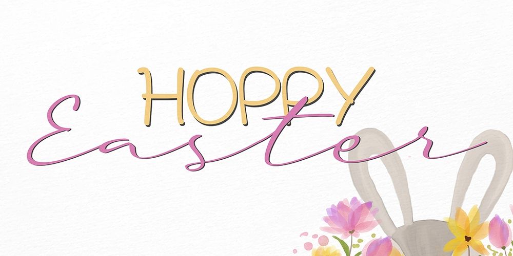 Hoppy Easter art print by Kimberly Allen for $57.95 CAD