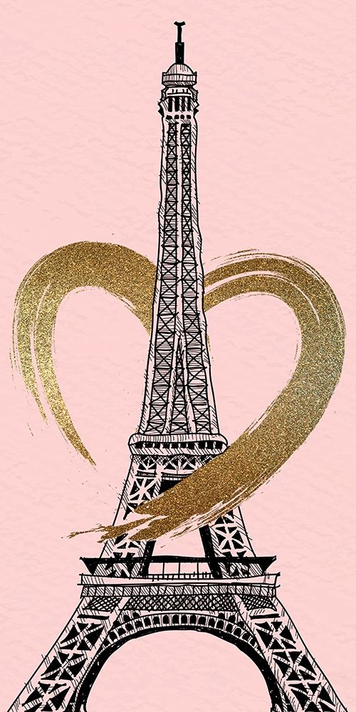 Paris Heart 1 art print by Kimberly Allen for $57.95 CAD