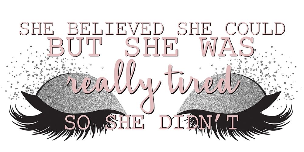 She Was Tired art print by Kimberly Allen for $57.95 CAD