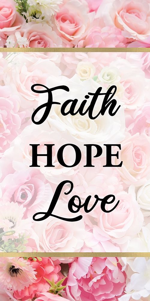 Faith Hope and Love 1 art print by Kimberly Allen for $57.95 CAD