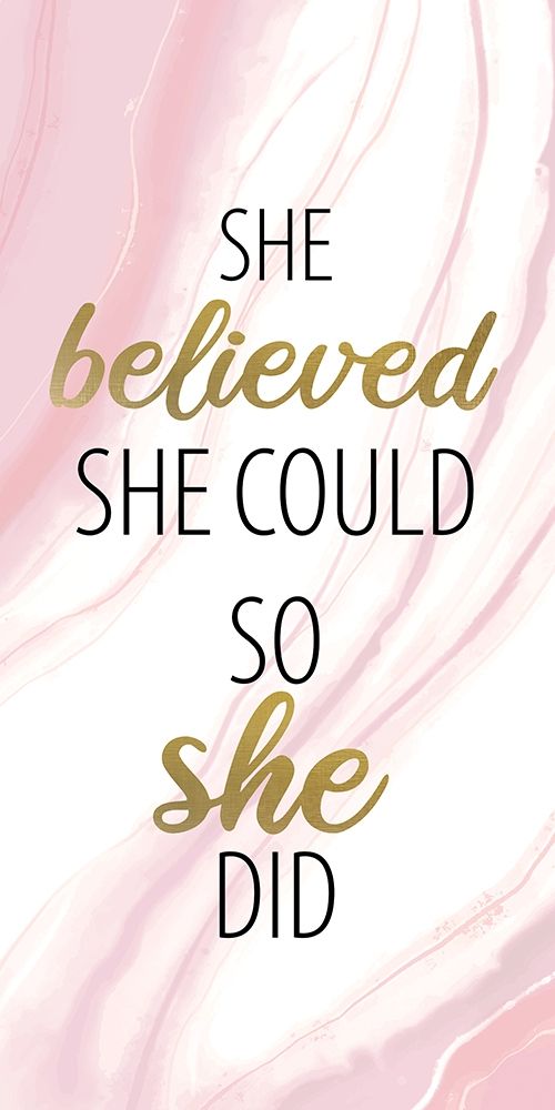 She Believed 1 art print by Kimberly Allen for $57.95 CAD