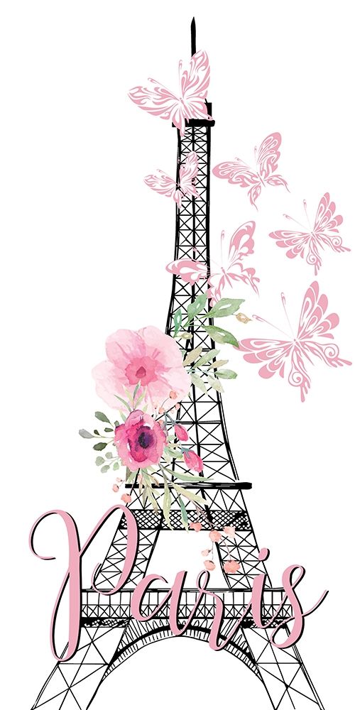 Paris Butterflies 1 art print by Kimberly Allen for $57.95 CAD