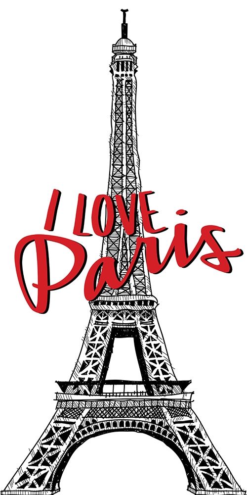 Paris Idea Love 1 art print by Kimberly Allen for $57.95 CAD