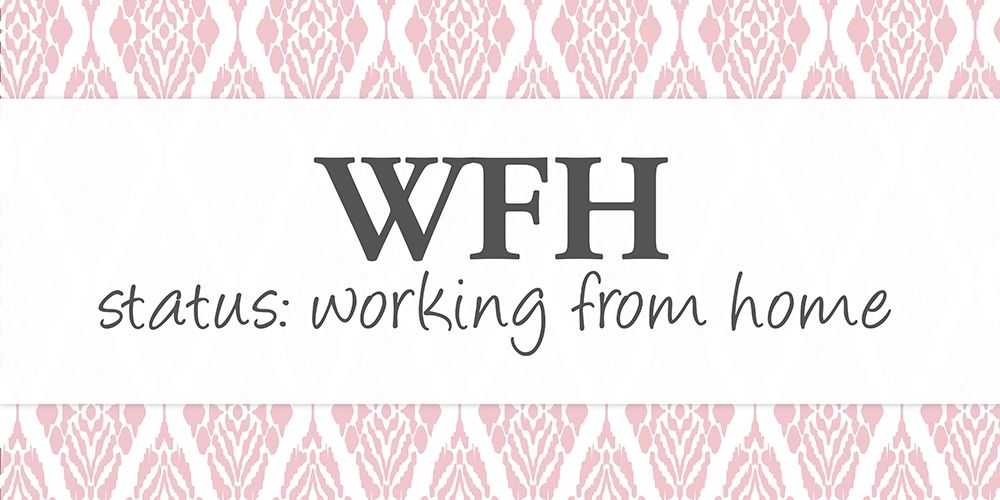 WFH art print by Kimberly Allen for $57.95 CAD