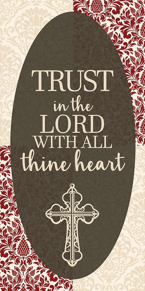 Trust the Lord 1 art print by Kimberly Allen for $57.95 CAD