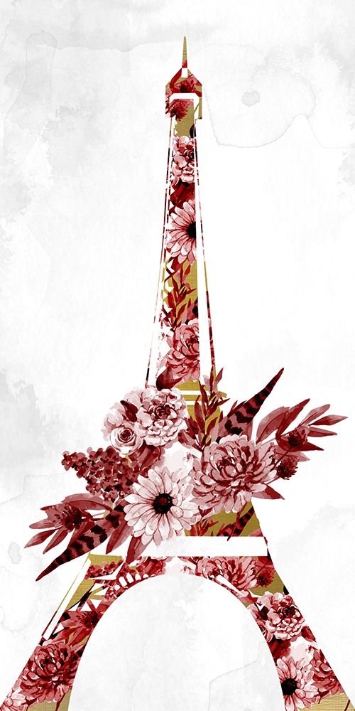Paris Fall Blooms 1 v2 art print by Kimberly Allen for $57.95 CAD