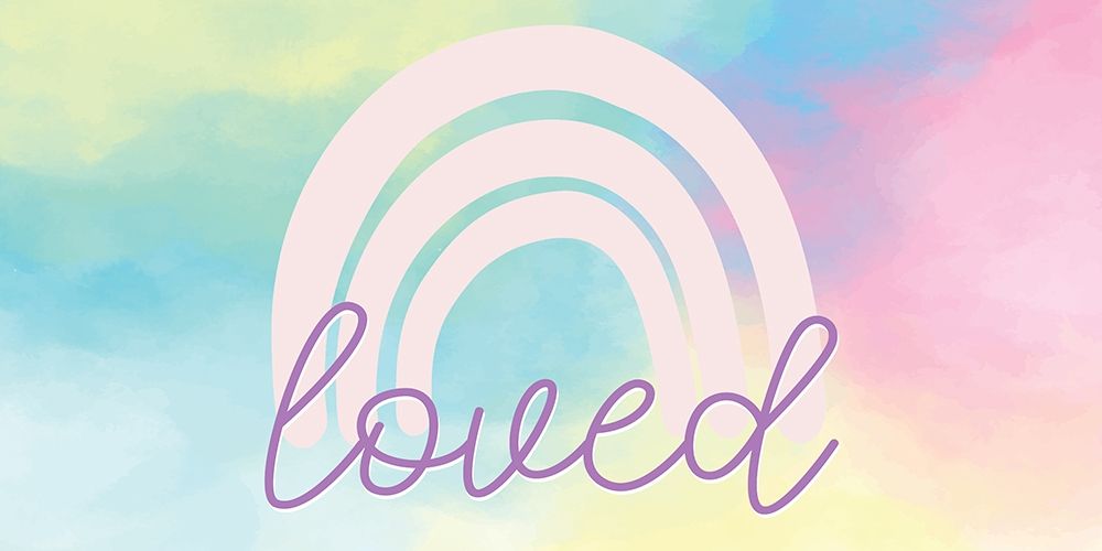 Loved Rainbow art print by Kimberly Allen for $57.95 CAD