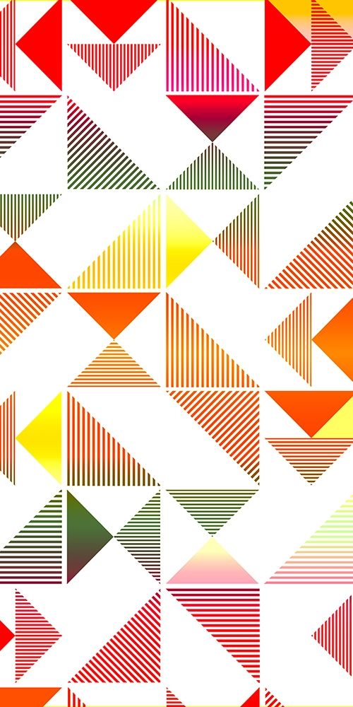 Triangle Panel 2 V2 art print by Kimberly Allen for $57.95 CAD