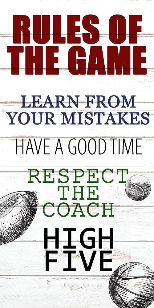 Rules of the Game 1 art print by Kimberly Allen for $57.95 CAD