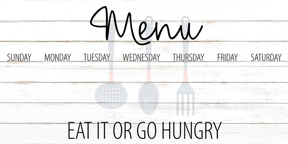 Menu art print by Kimberly Allen for $57.95 CAD