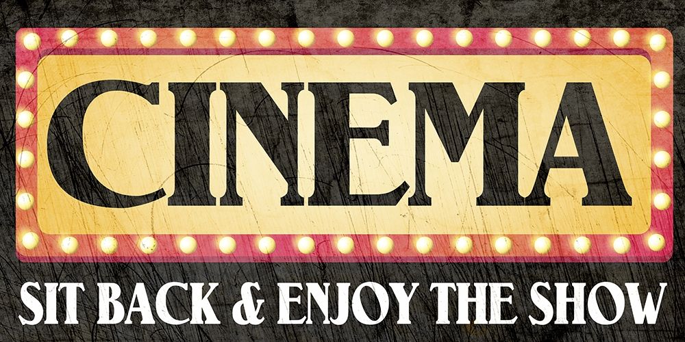 Cinema art print by Kimberly Allen for $57.95 CAD