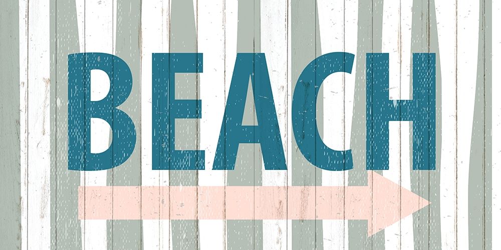 Beach Arrow art print by Kimberly Allen for $57.95 CAD