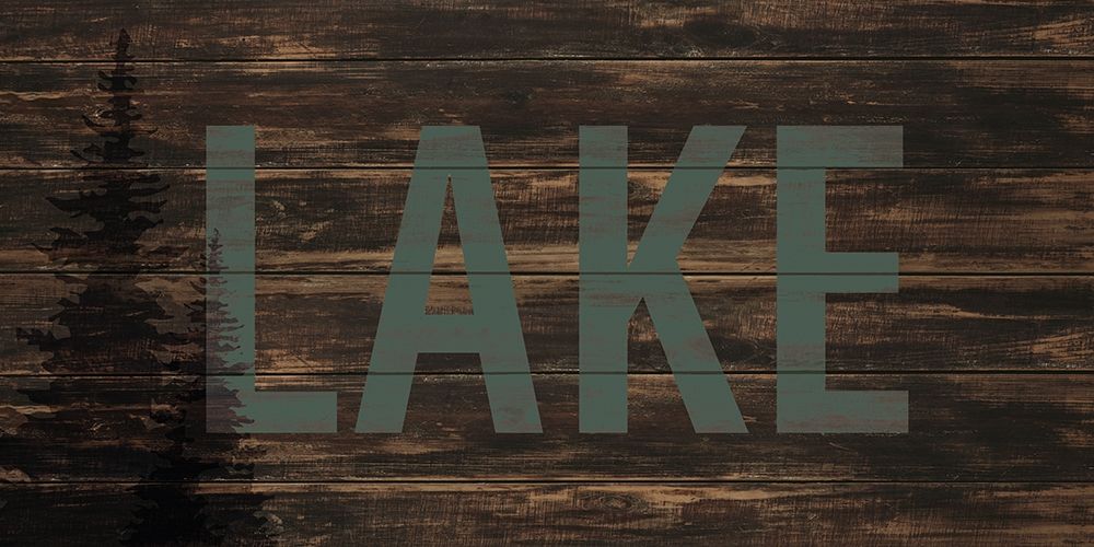 Lake Lodge 1 art print by Kimberly Allen for $57.95 CAD
